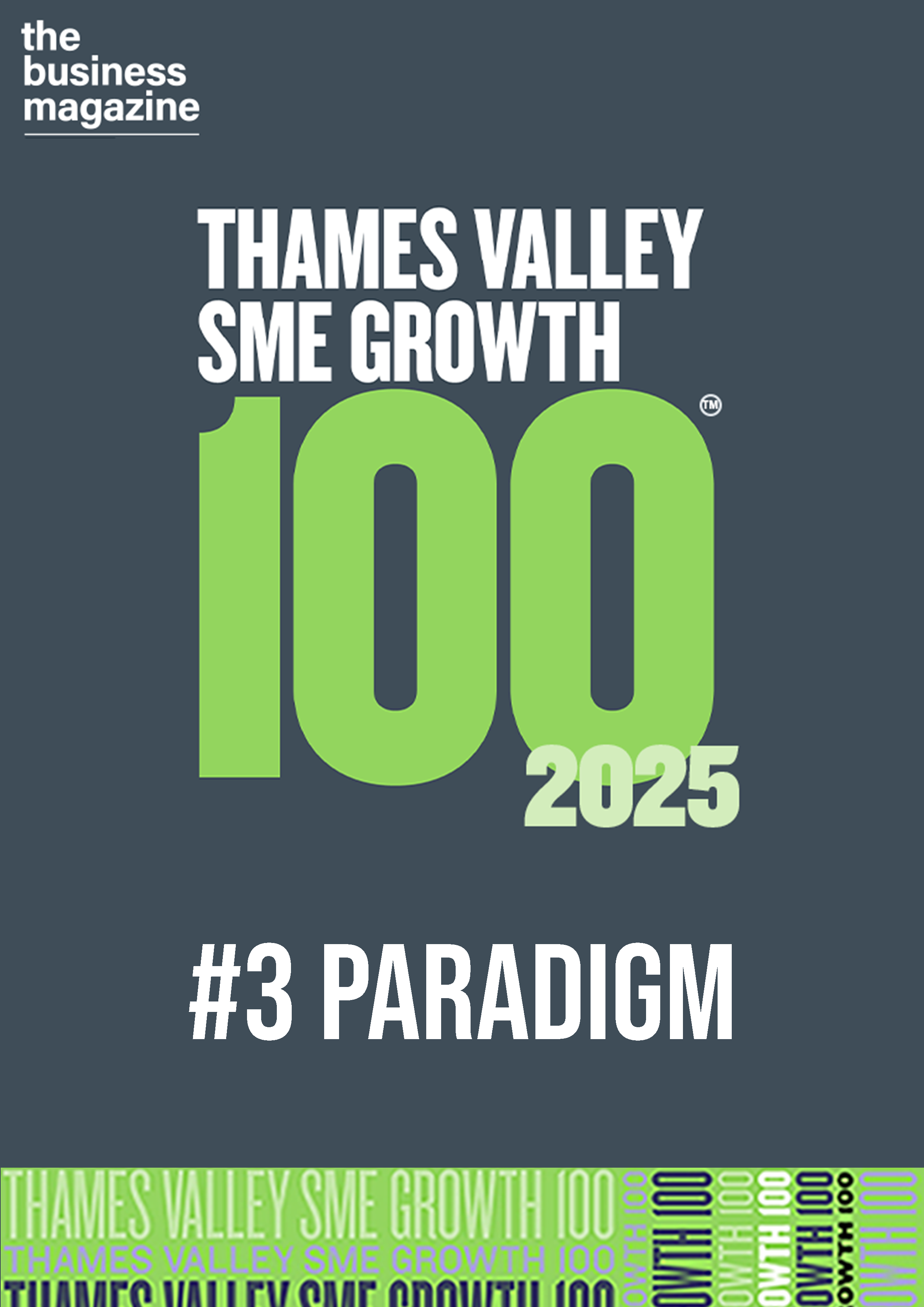 Thames valley growth award